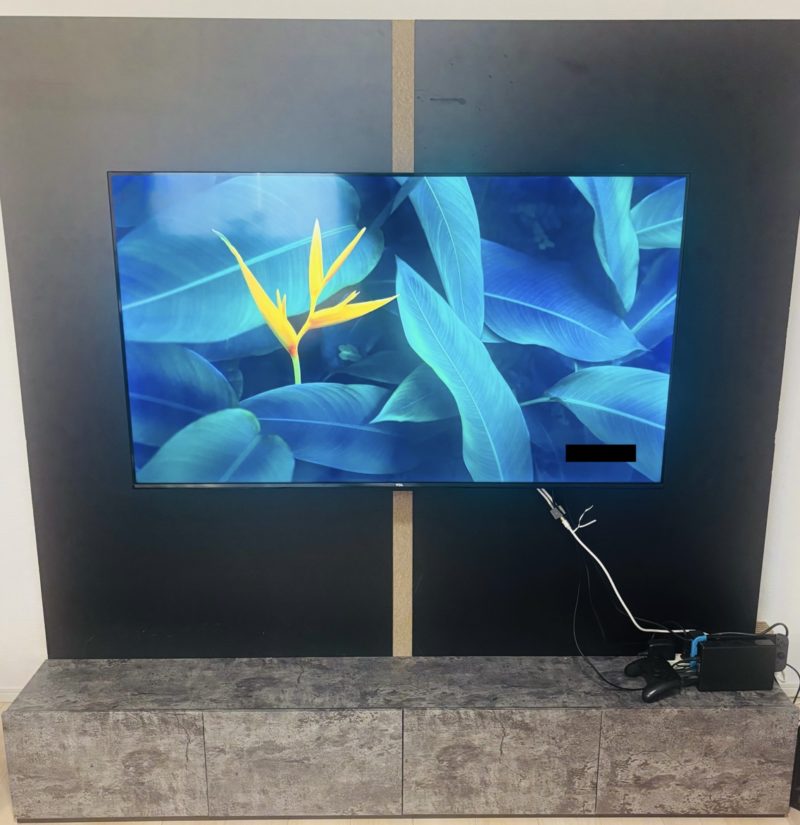 配線整理やリメイクシートを貼る前の写真